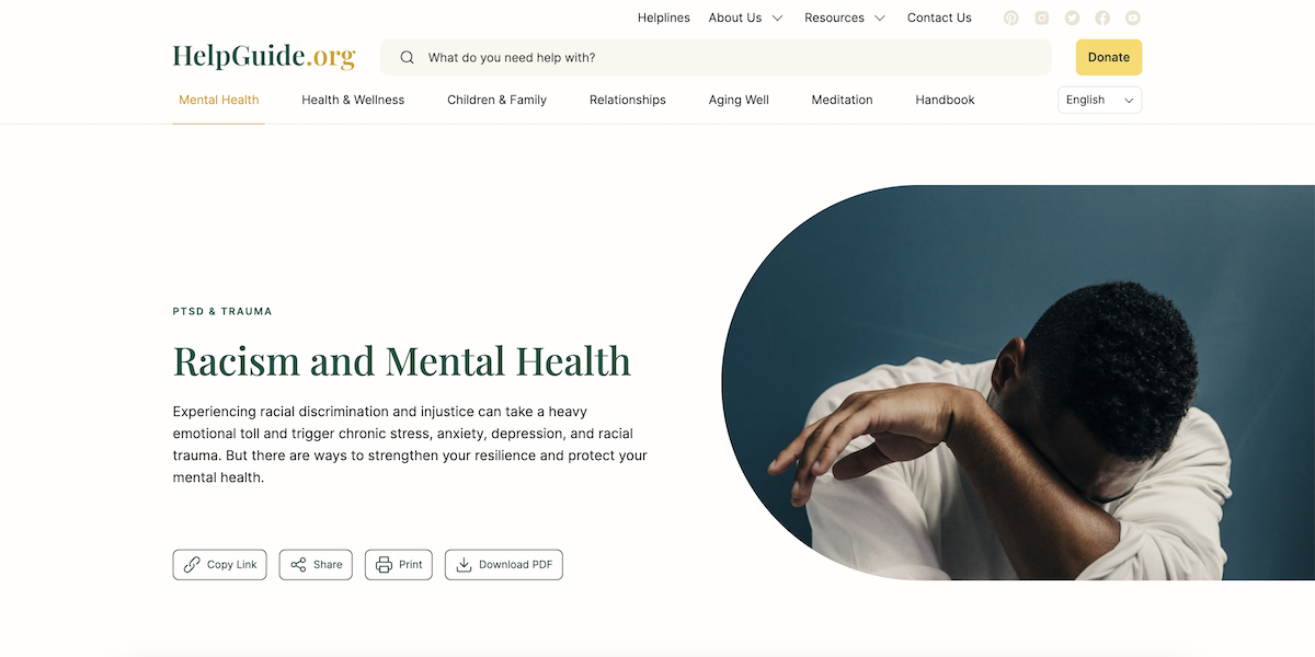 Racism and Mental Health