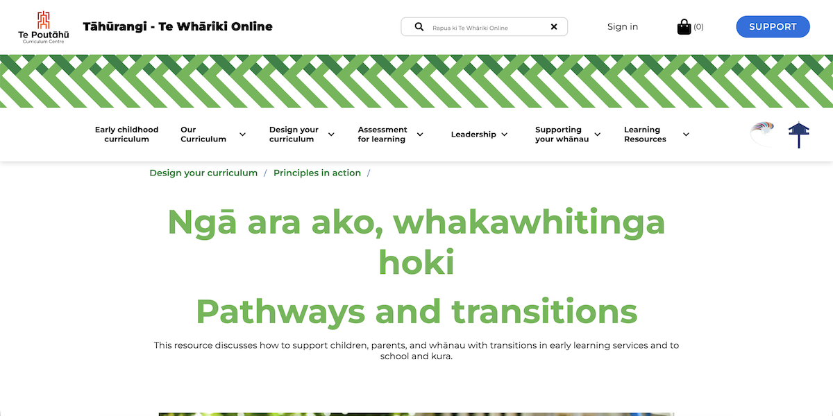 Pathways and Transitions