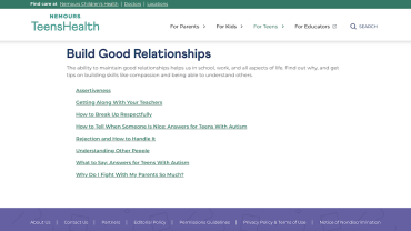 Nemours TeenHealth