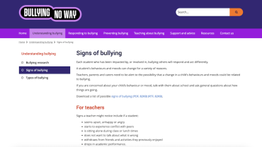 Bullying No Way